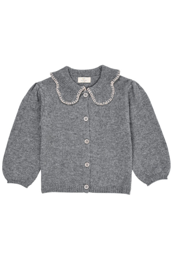 Cashmere Cardigan with Collar