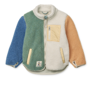 Nolan Pile Jacket - Peppermint multi mix