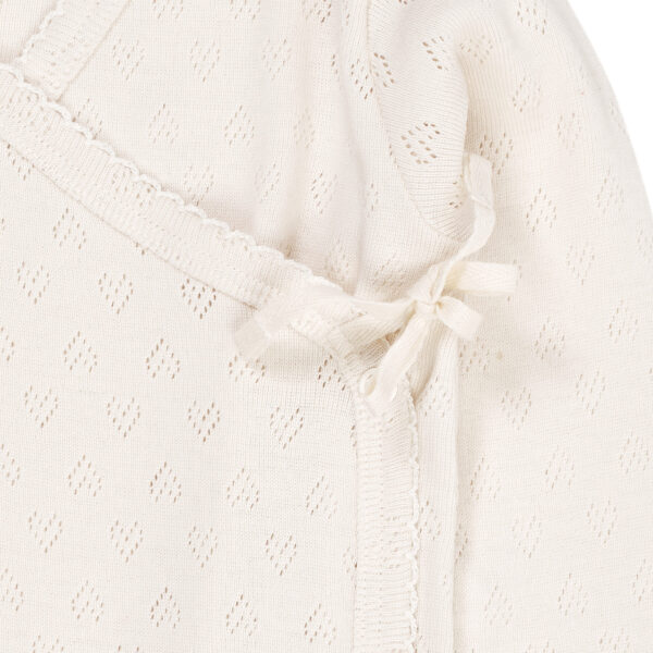 Pointelle Heart Crossover Body LS - Image 2