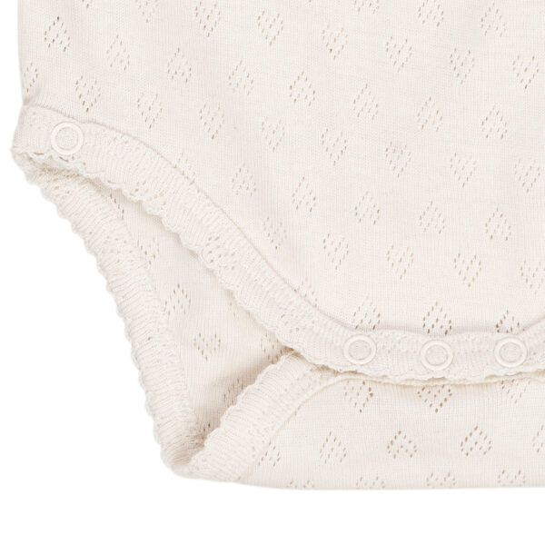 Pointelle Heart Crossover Body LS - Image 3