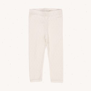 Pointelle Heart Legging