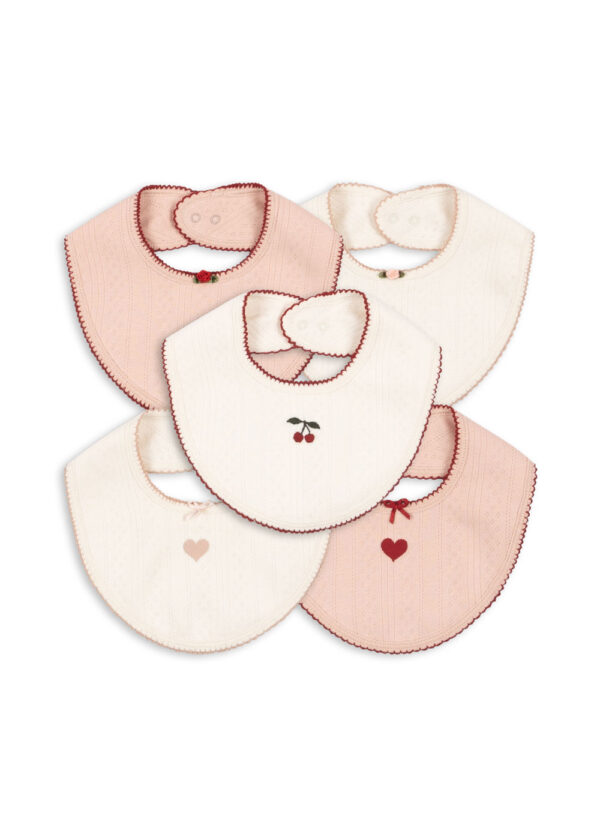 Minna 5 Pack Pointelle Cotton BIB