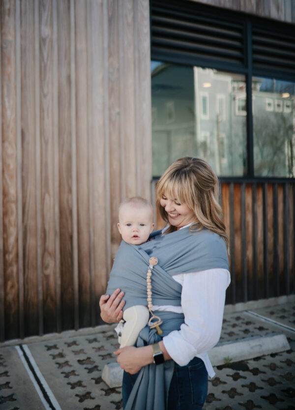 Mushie Baby Carrier Wrap Tradewinds - Image 3