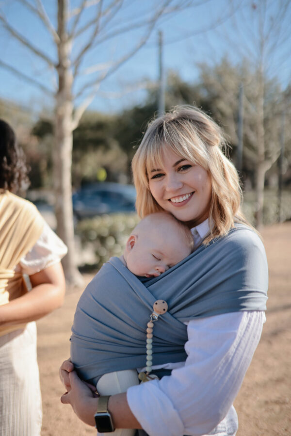Mushie Baby Carrier Wrap Tradewinds - Image 4