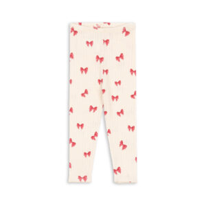 Minnie Pants Pointelle Rosia Bow - Konges Slojd