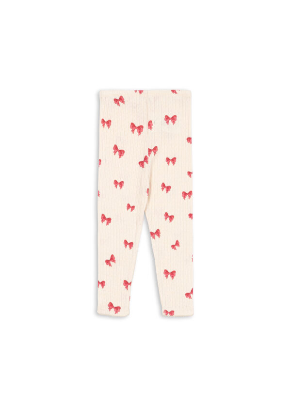 Minnie Pants Pointelle Rosia Bow - Konges Slojd - Image 2