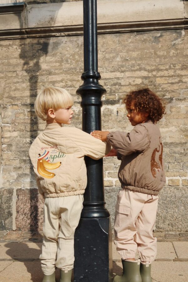 Juno Bomber Jacket, Walnut Leopard - Konges Slojd - Image 4