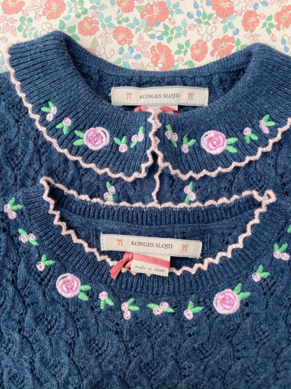 Rosier Cardigan ensign blue - Konges Slojd - Image 3