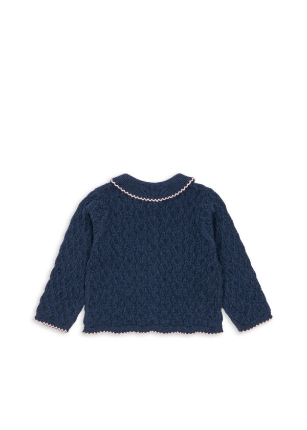 Rosier Cardigan ensign blue - Konges Slojd - Image 4