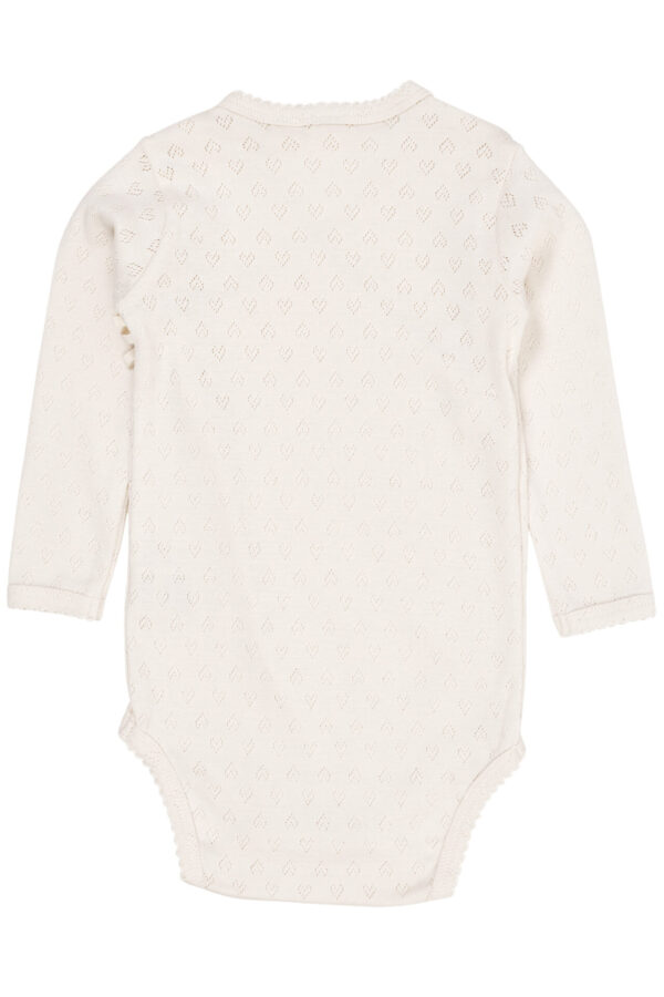 Pointelle Heart Crossover Body LS - Image 10