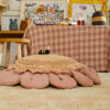 Floor Cushion Pink Daisy - Image 3