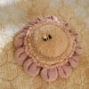 Floor Cushion Pink Daisy