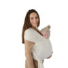 Mushie Baby Carrier Wrap Ivory