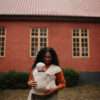 Mushie Baby Carrier Wrap Ivory - Image 7