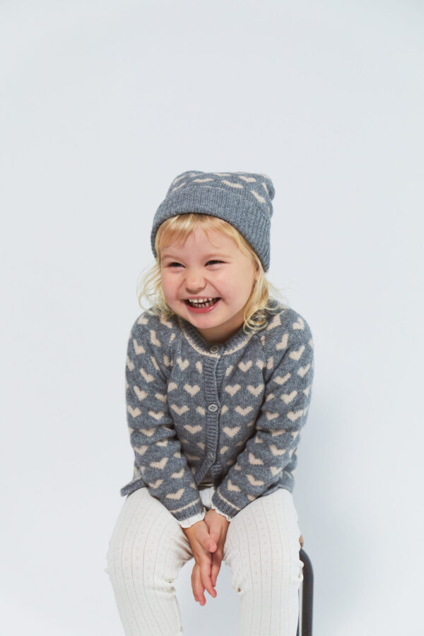 Pointelle Junior Leggings with String, Cream - Copenhagen Color - Image 3