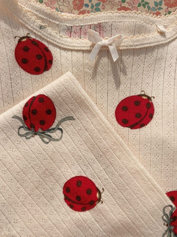 Minnie Lady Bug Pants GOTS - Image 3