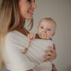 Mushie Baby Carrier Wrap Ivory - Image 3