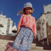 Sun Hat Lajik Blue and Yellow Capri Cove - Image 6