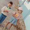 Sun Hat Lajik Blue and Yellow Capri Cove - Image 8