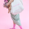 Coton Tote Bag Mademoiselle - embroidered - Image 3