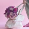 Coton Tote Bag Mademoiselle - embroidered