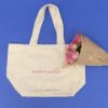 Coton Tote Bag Mademoiselle - embroidered - Image 4