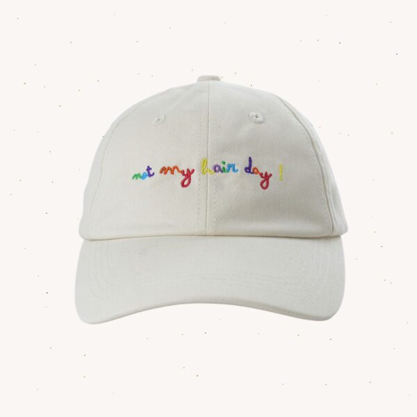 "Not my hair day" - funny Cotton Cap