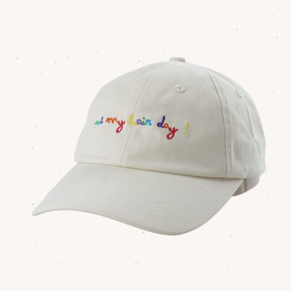 "Not my hair day" - funny Cotton Cap - Image 2