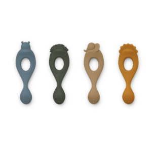 Liva silicone spoon 4-pack - Liewood