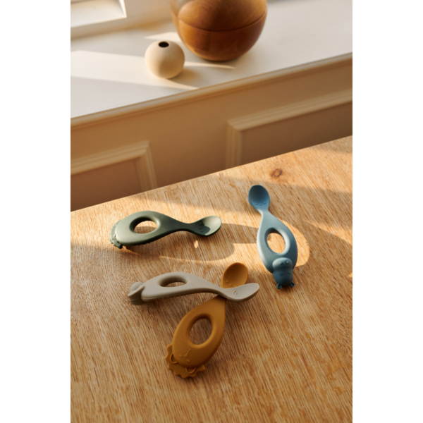 Liva silicone spoon 4-pack - Liewood - Image 3