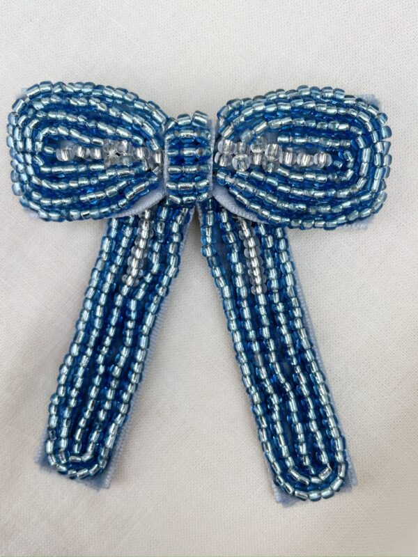 Celebration Pearl Bow Hair Clip - Konges Slojd - Image 3