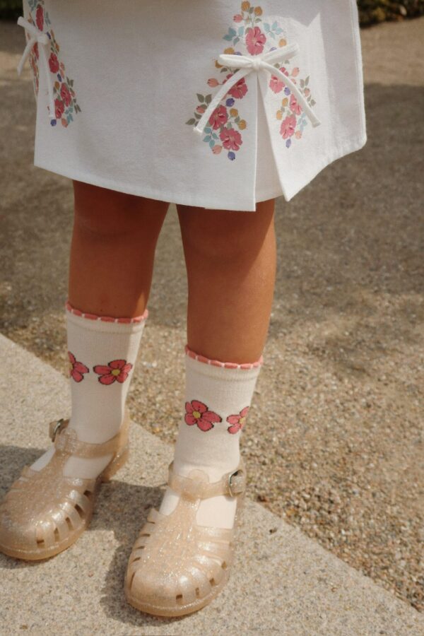 2 Pack Rose Baby & Kids Socks - Konges Slojd - Image 5