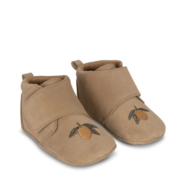 Mamour Embroidery Footies, Baby Shoes - Konges Slojd