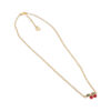 24K Gold Plating Cherry Necklace - Konges Slojd