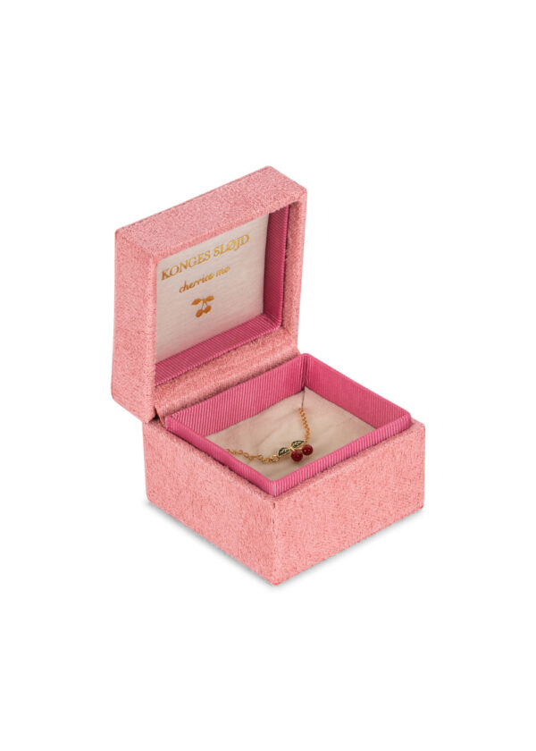 24K Gold Plating Cherry Necklace - Konges Slojd - Image 5