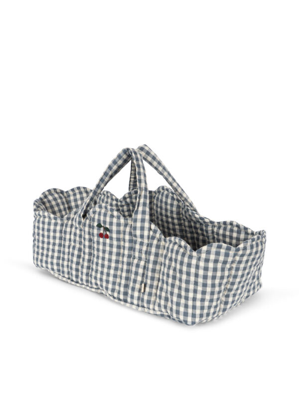 Doll Lift Toy, Blue Check - Konges Slojd