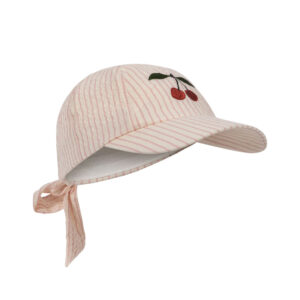 Ellie Cherry & Bow Cap GOTS - Konges Slojd