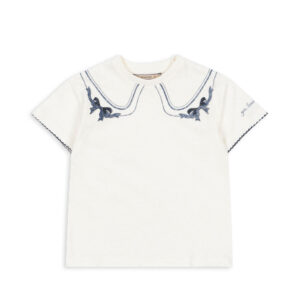 Era Tee OCS, T-Shirt Bow Collar - Konges Slojd
