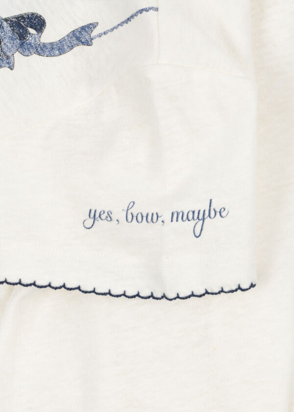 Era Tee OCS, T-Shirt Bow Collar - Konges Slojd - Image 4