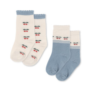 2-Pack Cherry Socks – Konges Slojd