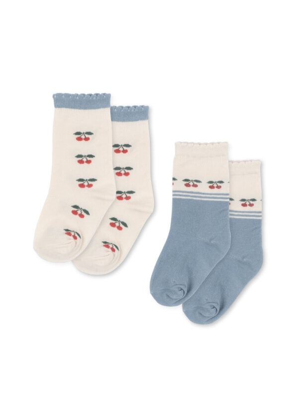 2-Pack Cherry Socks – Konges Slojd