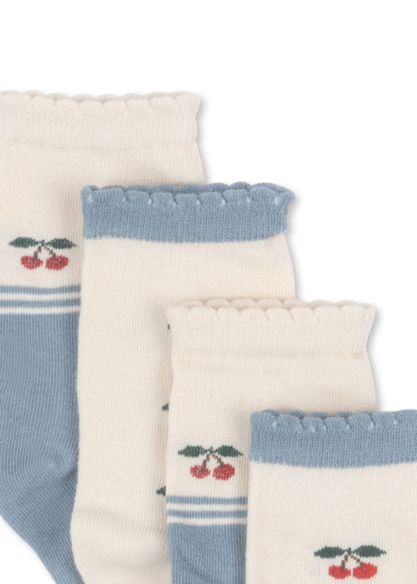 2-Pack Cherry Socks – Konges Slojd - Image 2