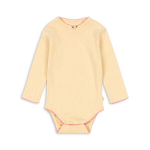 Organic Cotton Baby Minnie Body with Rose Detail - Konges Slojd