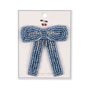 Celebration Pearl Bow Hair Clip - Konges Slojd
