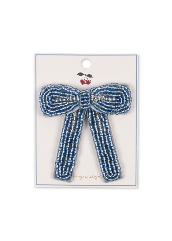 Celebration Pearl Bow Hair Clip - Konges Slojd