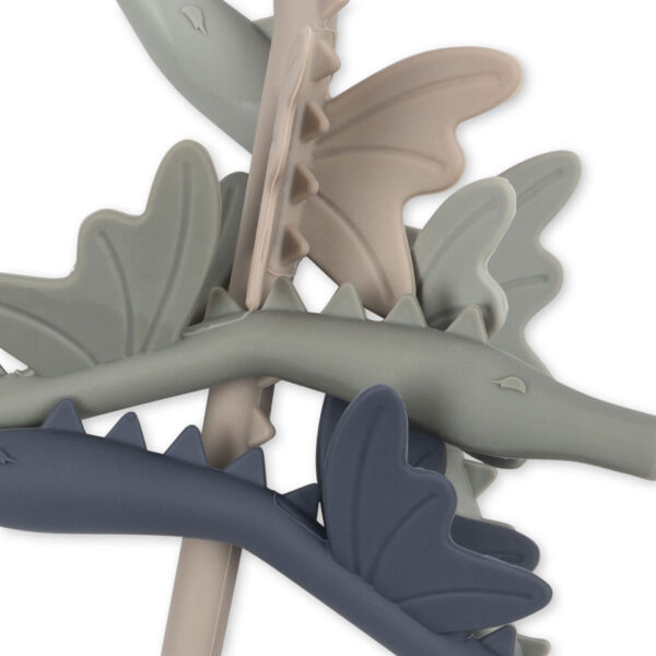 4-Pack Silicone Dragon Straws – Konges Sløjd - Image 3