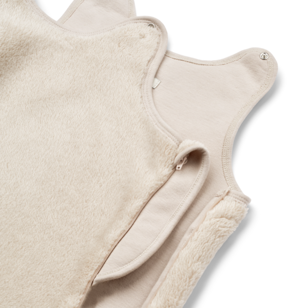 Baby Sleeping Bag Flora Pile Sandy - Liewood - Image 2