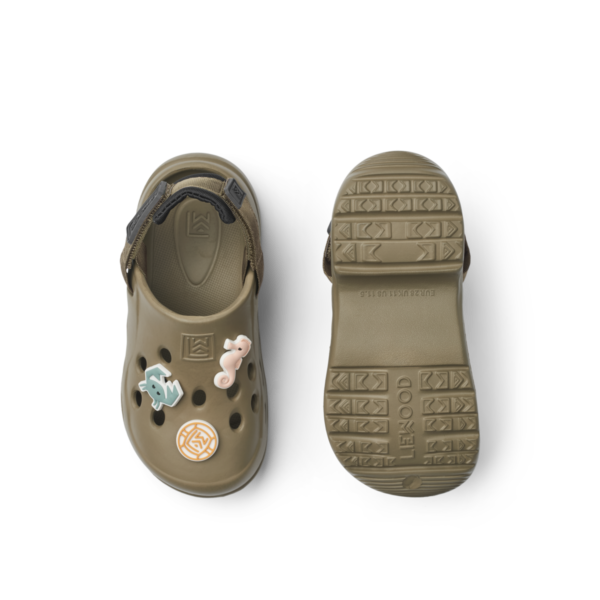 Milas Sandals - Liewood, Khaki/ Black - Image 5
