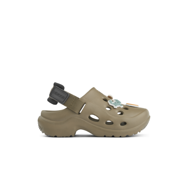Milas Sandals - Liewood, Khaki/ Black - Image 6