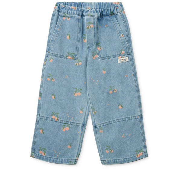 Cesar Printed Denim Pants - Liewood